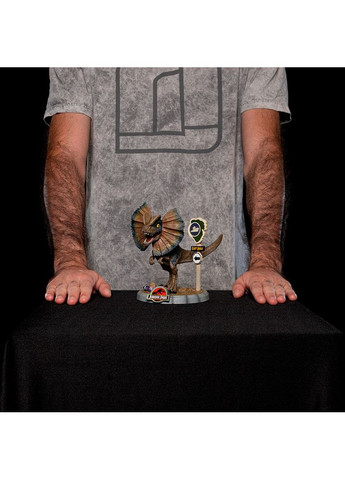 Фигурка JURASSIC PARK Dilophosaurus (UNIVJP97723-MC) Iron Studios (332613347)