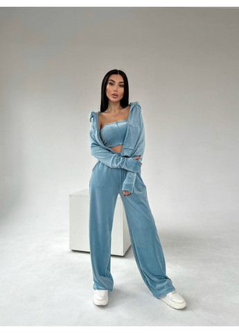 Велюровый костюм — замеры в описании. GD/GL Модний простір (358888729)