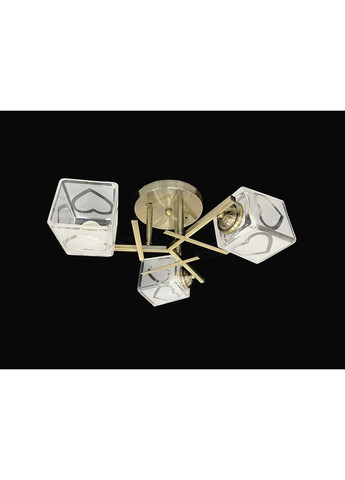 Стельова Люстра на 3 плафони 2370/3 (Бронза) Valeso (353495393)