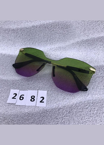 Стильные солнцезащитные очки без оправы No Brand (302370694)