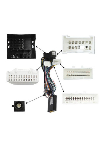 Адаптер штатного усилителя Renault Clio 2005-2014 Megane Koleos 2008-2016 CAN-BUS (7627) 36шт Feeldo (352013094)