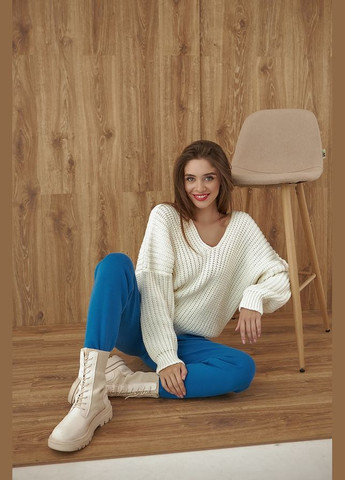 Молочный демисезонный джемпер 1619 Bellise