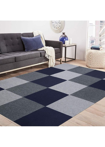 Самоклеящаяся плитка под ковролин синяя 600х600х4,5мм SW-00001369 Sticker Wall (353967896)