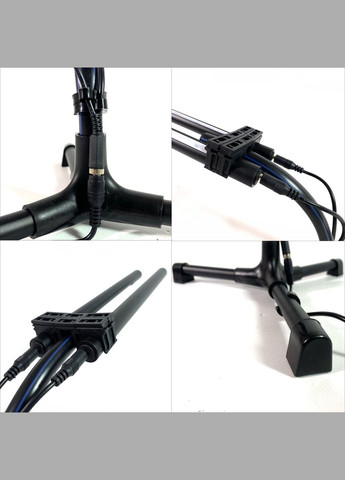 Настольная лампа Shooter с двойным LED-светильником, сенсорным управлением и дымом. MILITARY-STYLE Metaplant (346534983)