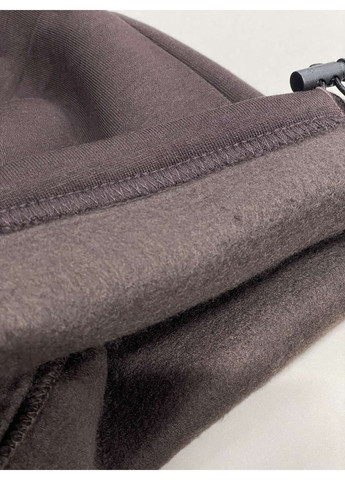 Коричневые зимние брюки No Brand