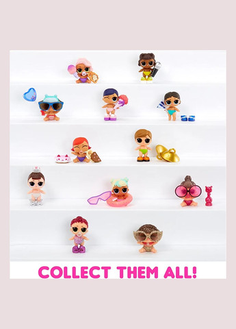 Ігровий набір Lol Surprise Bubble Foam Lil Hollywood star Lil's Sisters Doll крихітка лялька лол бабл color change L.O.L. Surprise! (323480620)