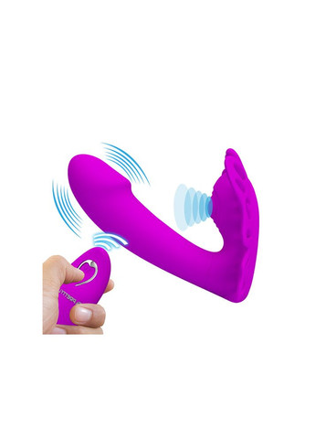 Вибратор бабочка вагинально клиторальный с пультом Pretty Love Katherine LyBaile (332769632)