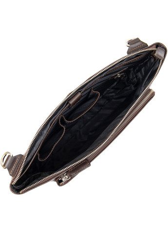 Шкіряна сумка для ноутбука з кишенями через коричневе плече (sku_11438) No Brand (328922724)