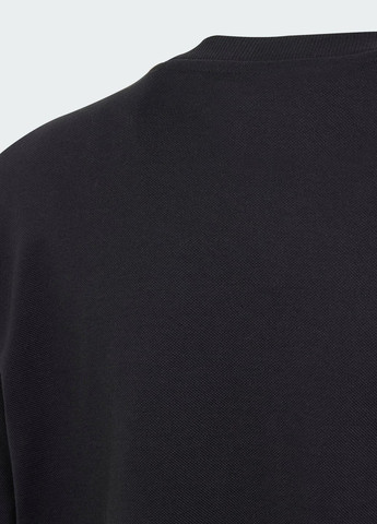 Чорна демісезонна футболка future icons logo adidas