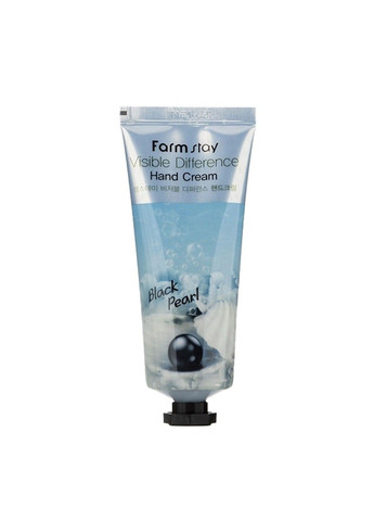 Крем для рук антивіковий з екстрактом чорних перлів Visible Difference Hand Cream Black Pearl FarmSt FarmStay (301084072)