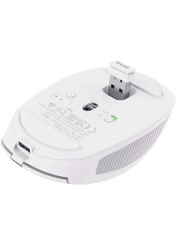 Миша Ozaa Compact Multi-Device Wireless Mouse White (24933) Trust (322912865)