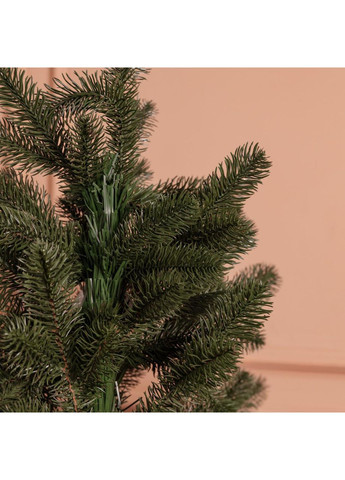 Литая искусственная елка зеленая 150 см на пластиковой подставке SOK-M-D-5 No Brand (369478365)