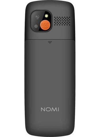 Мобільний телефон (бабушкофон) i2440 Black Nomi (362215453)
