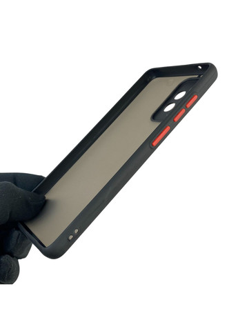 Чохол для телефона Galaxy A72 (SM-A725F) з високими бортами із захистом камери на самсунг а72 чорний Samsung (366235065)