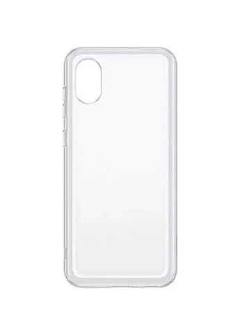 Чохол Soft Clear для Galaxy A03 Core Transparent (EF-QA032TTEGRU) Samsung (384224439)