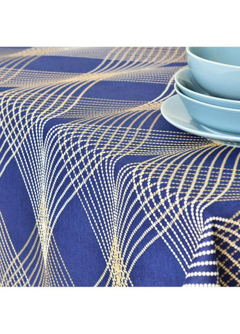 Скатерть с водоотталкивающей пропиткой 140х170 см хлопок деним IDEIA (366288987)