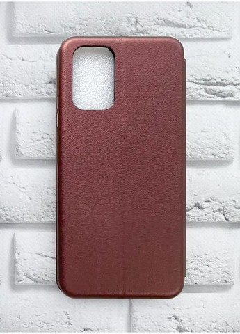 Чохол-книжка бордовий з малюнком на Xiaomi Redmi Note 12 Куромі (принт 390) Creative (360666526)