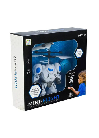 Іграшка робот на радіокеруванні індукційний від руки літає зі світлом 2750B No Brand (362420463)