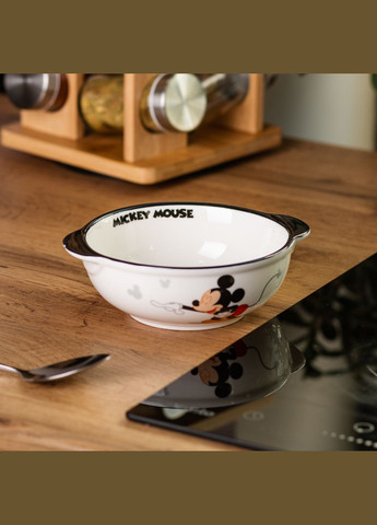 Глубокая тарелка Mickey Mouse керамическая 400 мл, белый Yiwu HP-15-9 (303217094)