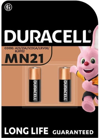 Батарейка MN21 A23 12V (2шт) Duracell (370264299)