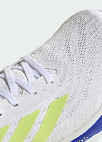 Білі Літні кросівки для бігу supernova rise 2 running adidas