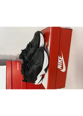 КРОСІВКИ ЖІНОЧІ NIKE M2K BLACK НАЙК М2К ТЕКНО ЧОРНІ No Brand чорні демісезони (391962046)