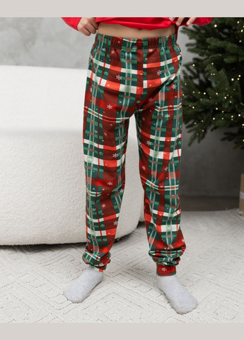 Красная подростковая пижама для мальчика со штанами Tom John