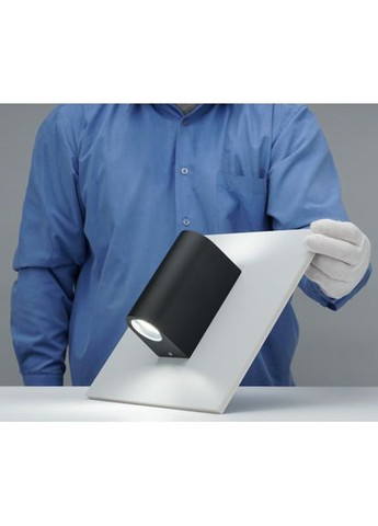 Архітектурний накладний світильник DH015 GU10 під лампу чорний Feron (365650990)