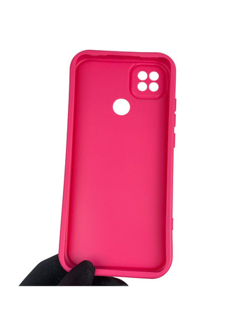 Чохол силіконовий оригінальний Soft Touch з 3D принтом мему сібу для Redmi 9C малиновий (Повний захист камери) Xiaomi (378970322)