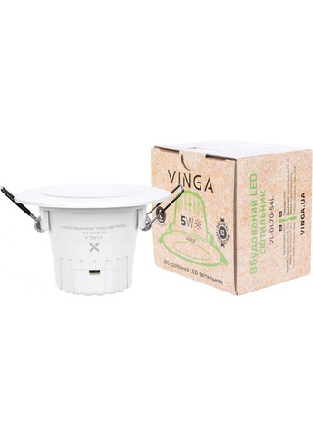 Світлодіодна лампа 5W 4000K (VL-DL70-54L) Vinga (311664930)