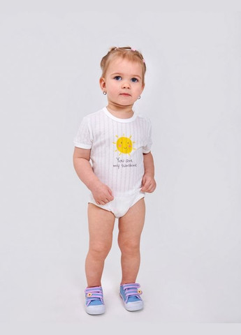 Боді (короткий рукав) Білий Smil (323821267)