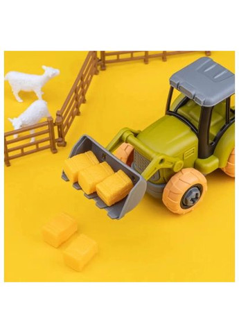 Игровой набор Веселый хутор (трактор с прицепом, фермер с овцами и курами) (8807) OTAMANKO Веселий хутір (трактор із причепом, фермер із вівц (357492162)