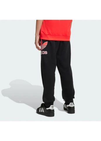 Черные демисезонные брюки adidas