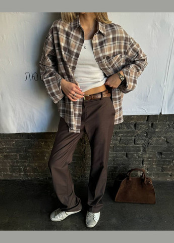 Стильна сорочка в клітинку Luna (330769437)