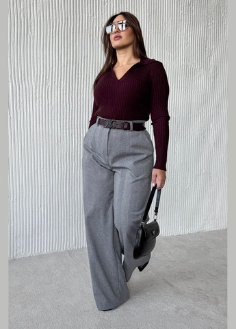 Брюки палаццо на осінь та зиму без ременя Jadone Fashion (308284260)