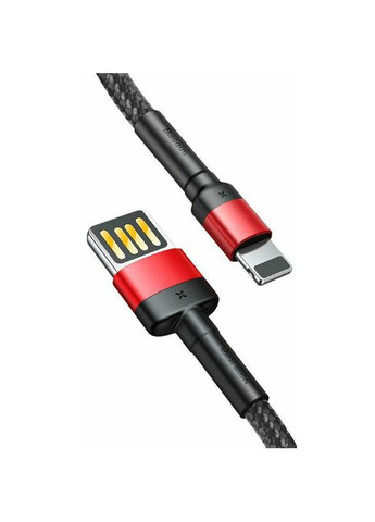 Кабель Cafule Lightning Cable Special Edition 2.4A (1m) (CALKLF G) Черный Baseus (369645699)