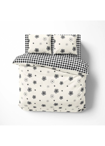 Двоспальний комплект постільної білизни Бязь з наволочками 70*70 см, 115 гр/м2 Miracle Білий (19570180215) ТЕП (365851921)