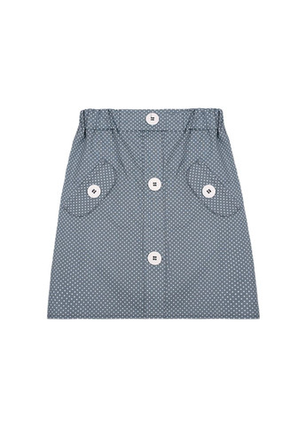 Оливковая повседневный однотонная юбка GABBI