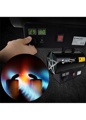 Тепловая пушка с термостатом 25кВт Maltec (363968578)