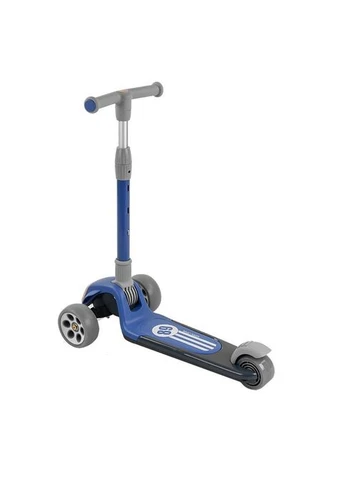 Дитячий трьохколісний самокат Best RS-8999 синій, колеса що світяться Best Scooter (403372311)