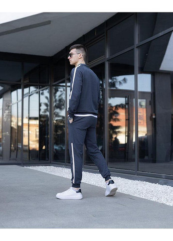 Темно-сірий демісезонний стильний костюм🔥 Luna