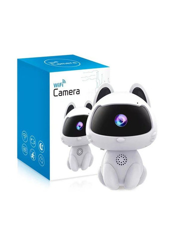 Видеоняня поворотная беспроводная IP-камера Котик 2MP Smart, Wi-Fi Mommy Bag (370872614)
