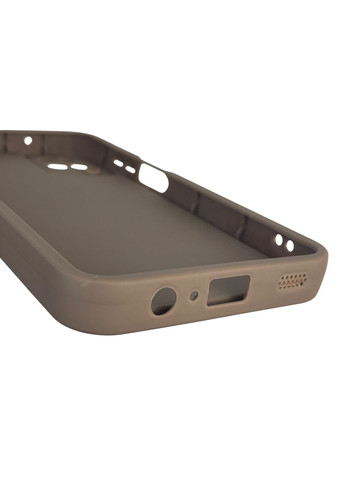 Чохол силіконовий Soft Touch для Galaxy M12 (SM-M127F) коричневий (Повний захист камери) Samsung (366390150)