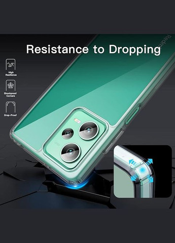 Прозорий чохол для Xiaomi Redmi Note 12 5G – проти пожовтіння, ударостійкий, захисний JeTech (323208930)