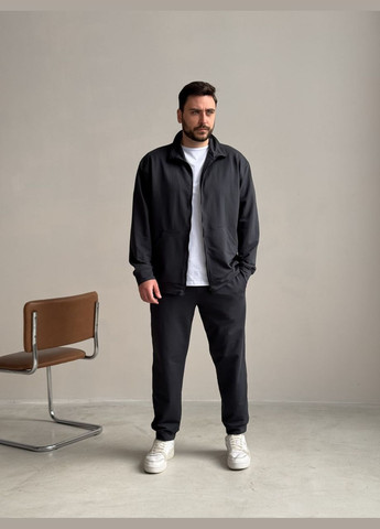 Комплект куртка темний хакі Main + костюм Pull без капюшону сірий No Brand (327218807)