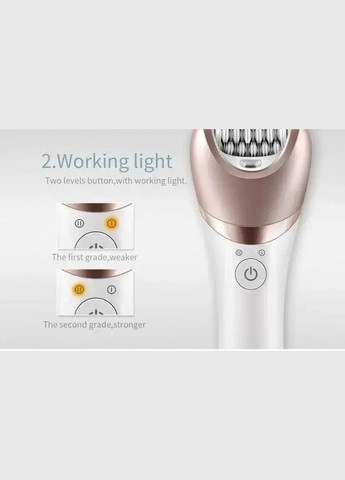 Акумуляторний епілятор GM-7003 з 5 насадками Gemei (316563303)