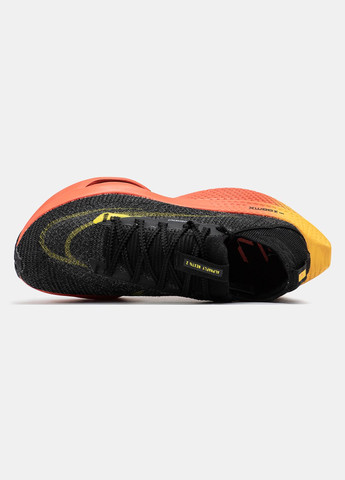 Кросівки жіночі і чоловічі Nike Air Zoom Alphafly 2 Black Orange | Найк Еір Зум Альфафлай 2 чорні оранжеві No Brand чорні демісезони (332213976)