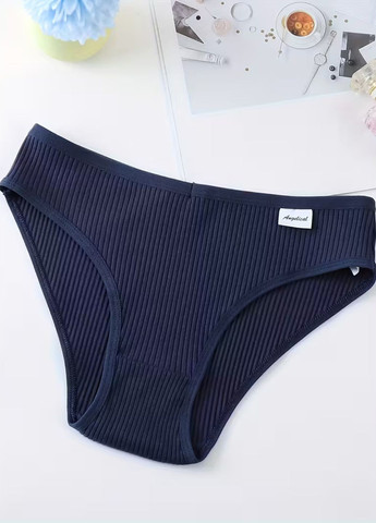 Набор трусиков женских с средней посадкой комплект слипов базовых 3 шт FitFiesta (362561806)