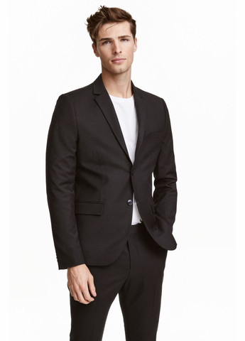 Пиджак,черный, H&M (283296207)