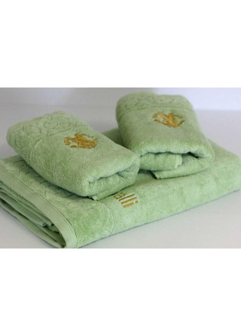 Набір рушників фісташковий Roberto Cavalli Kunmeng зелений